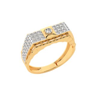Sam Round Diamond Ring For Men